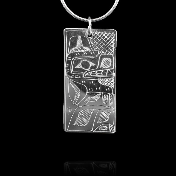 Double Sided Eagle and Bear Pendant