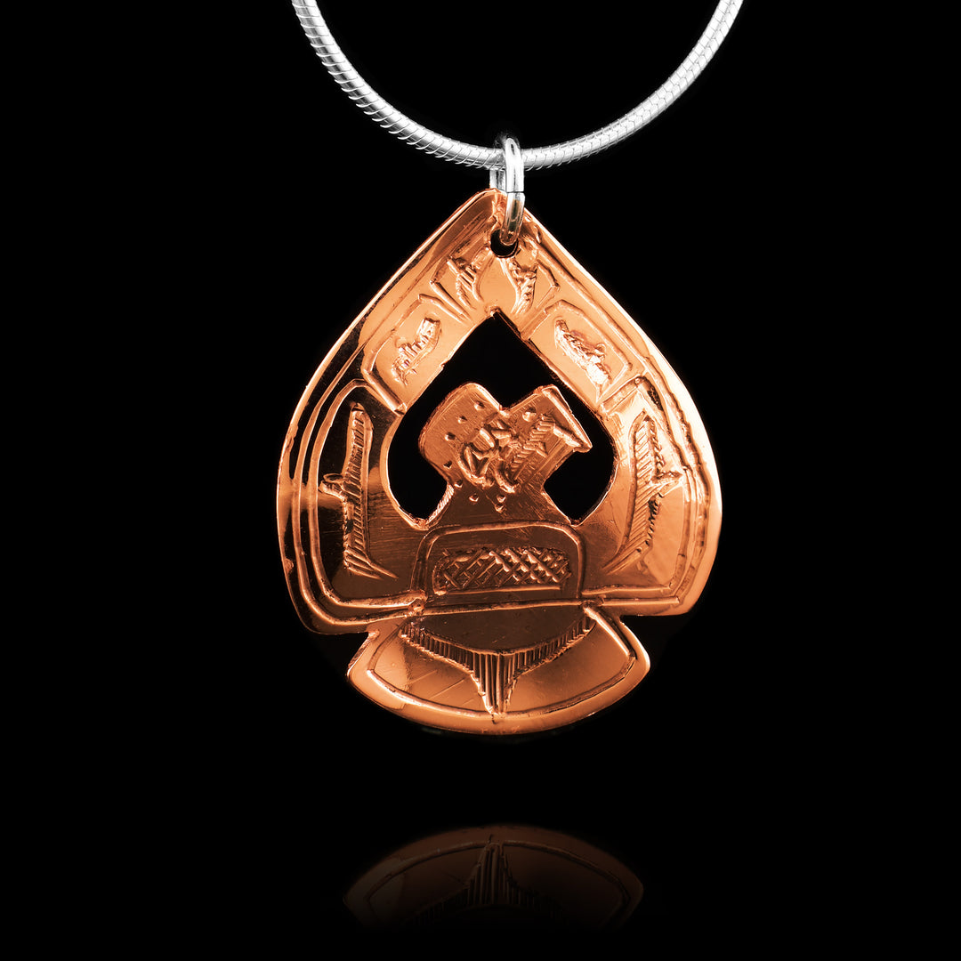 Eagle Copper Pendant