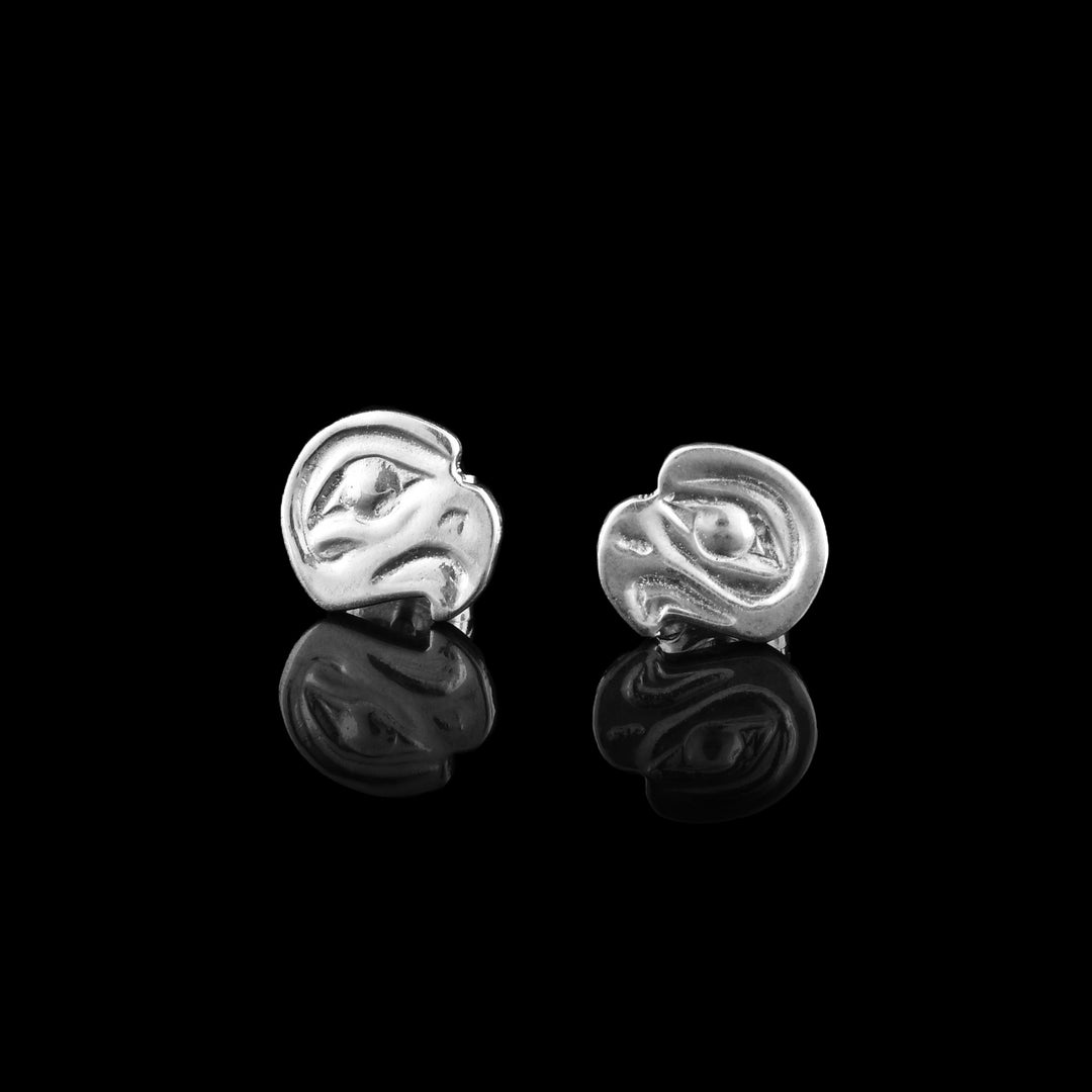 Eagle Cut-Out Sterling Silver Studs