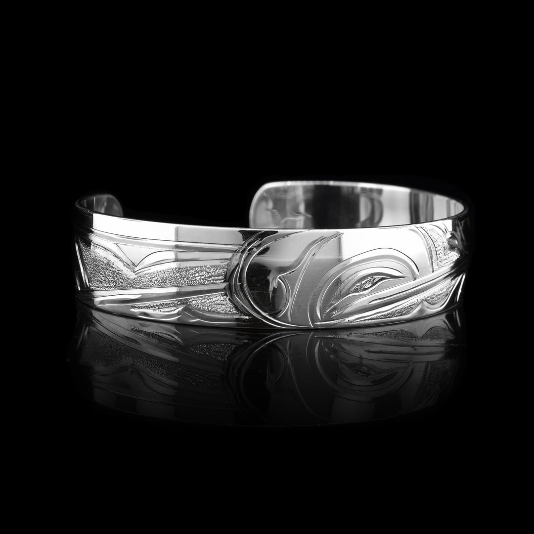 Every Child Matters Sterling Silver Hummingbird Cuff bracelet