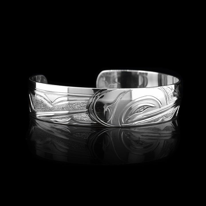 Every Child Matters Sterling Silver Hummingbird Cuff bracelet