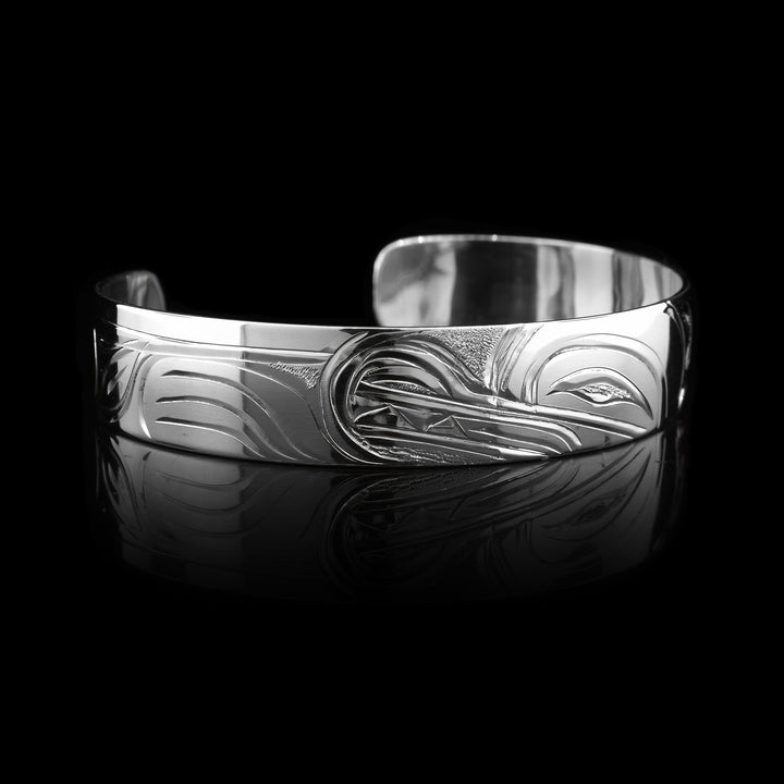 Every Child Matters Sterling Silver Wolf Cuff bracelet