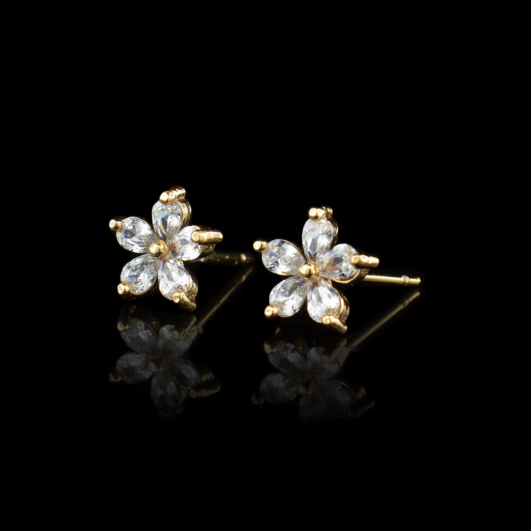 Floral Stud Earrings