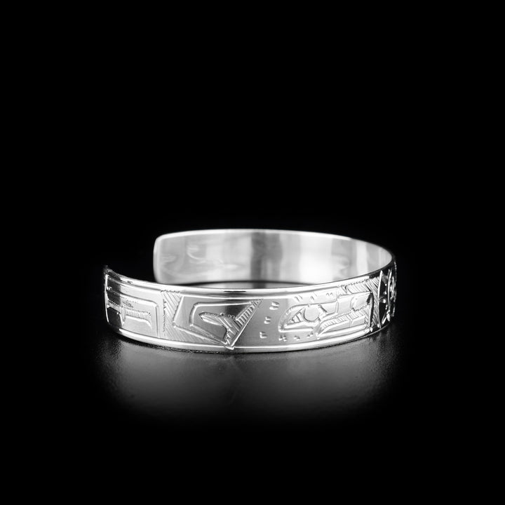 Small Silver Double Eagle Sun Bracelet - Artina's Jewellery