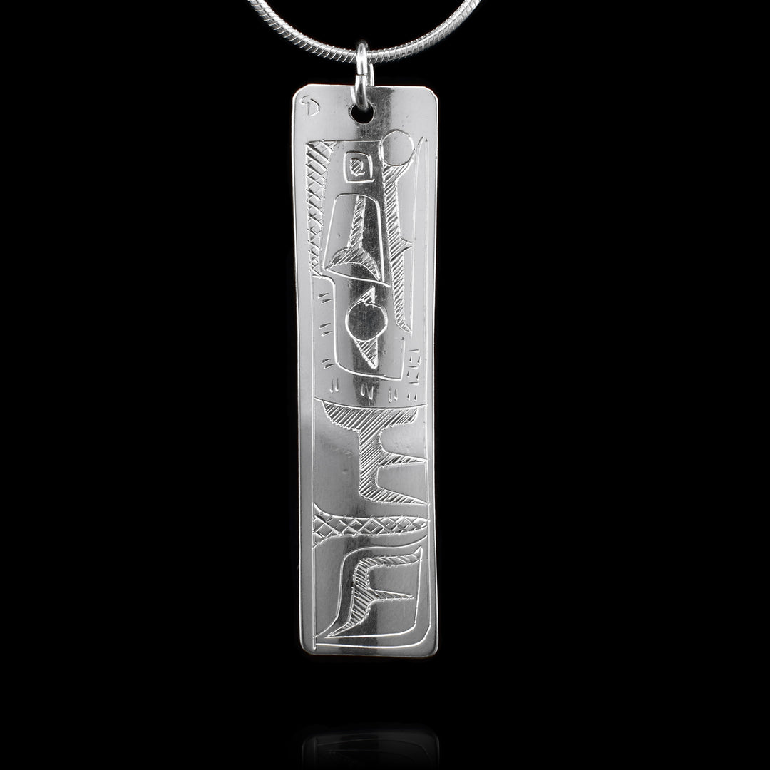 Silver Eagle and Raven Pendant - Artina's Jewellery