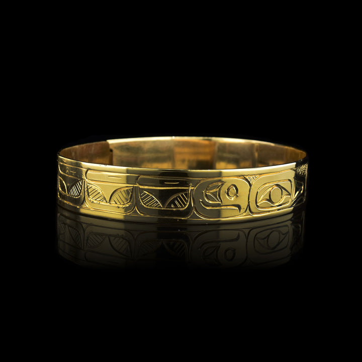 Gold Eagle Clasp Bracelet