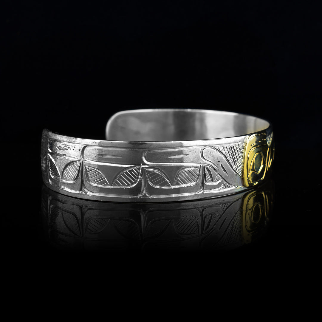 Gold and Silver Eagle Bracelet