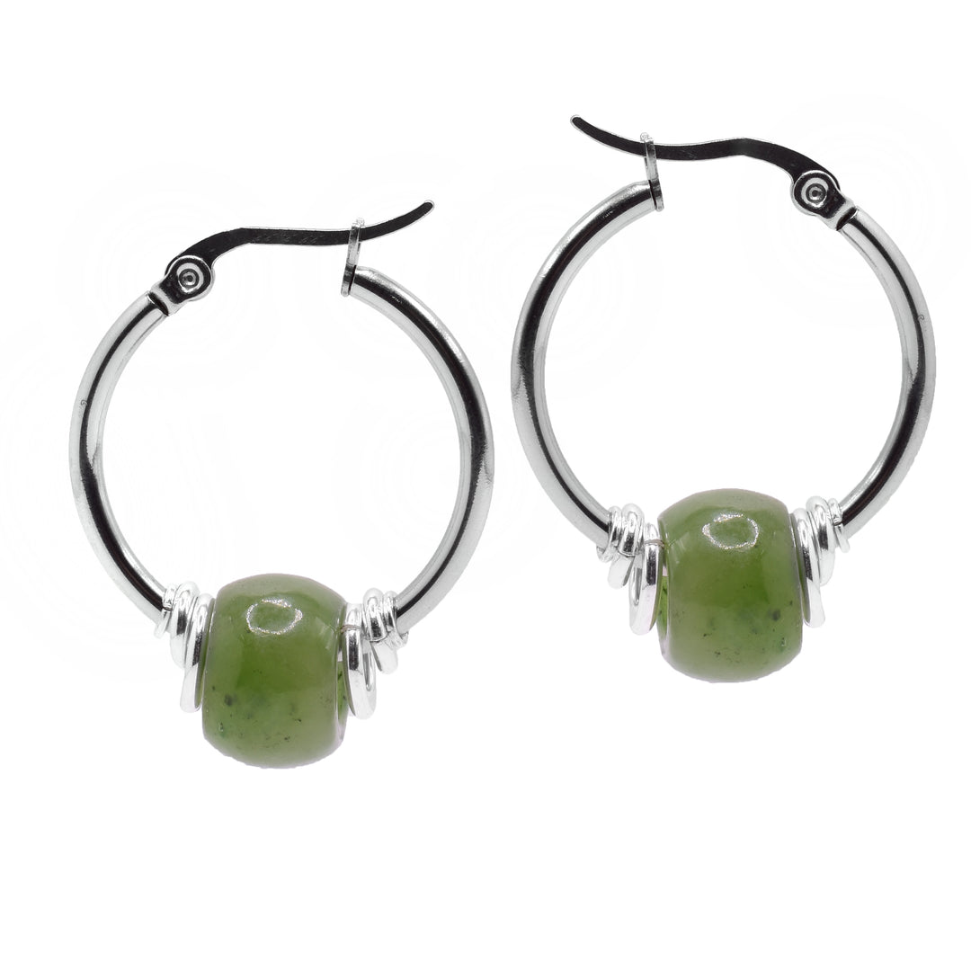 Silver hoop earrings canada online