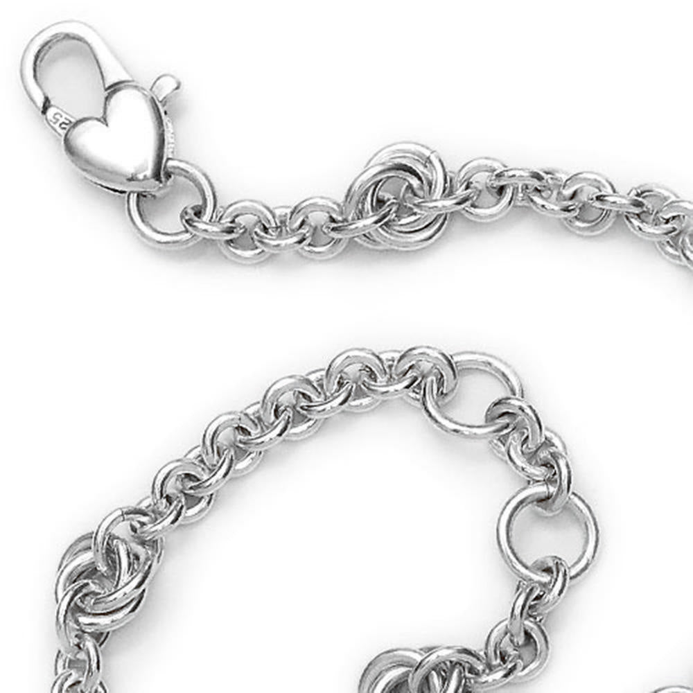 Sterling Silver Little Love Knot Bracelet