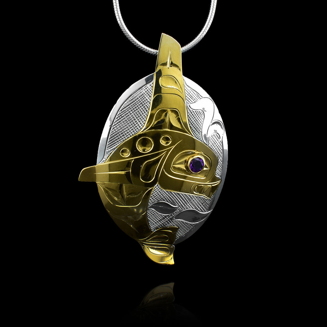 Orca Whale Pendant