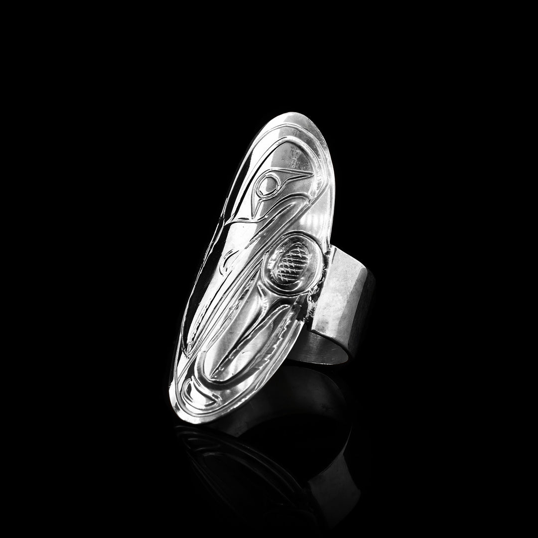 Raven Shield Ring