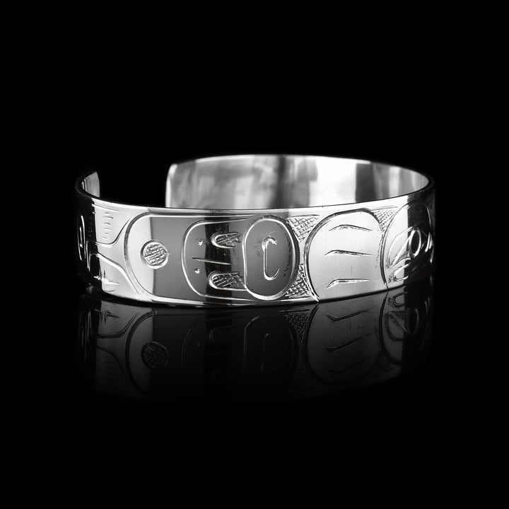 Silver_Salmon_and_Eagle_Cuff_Bracelet