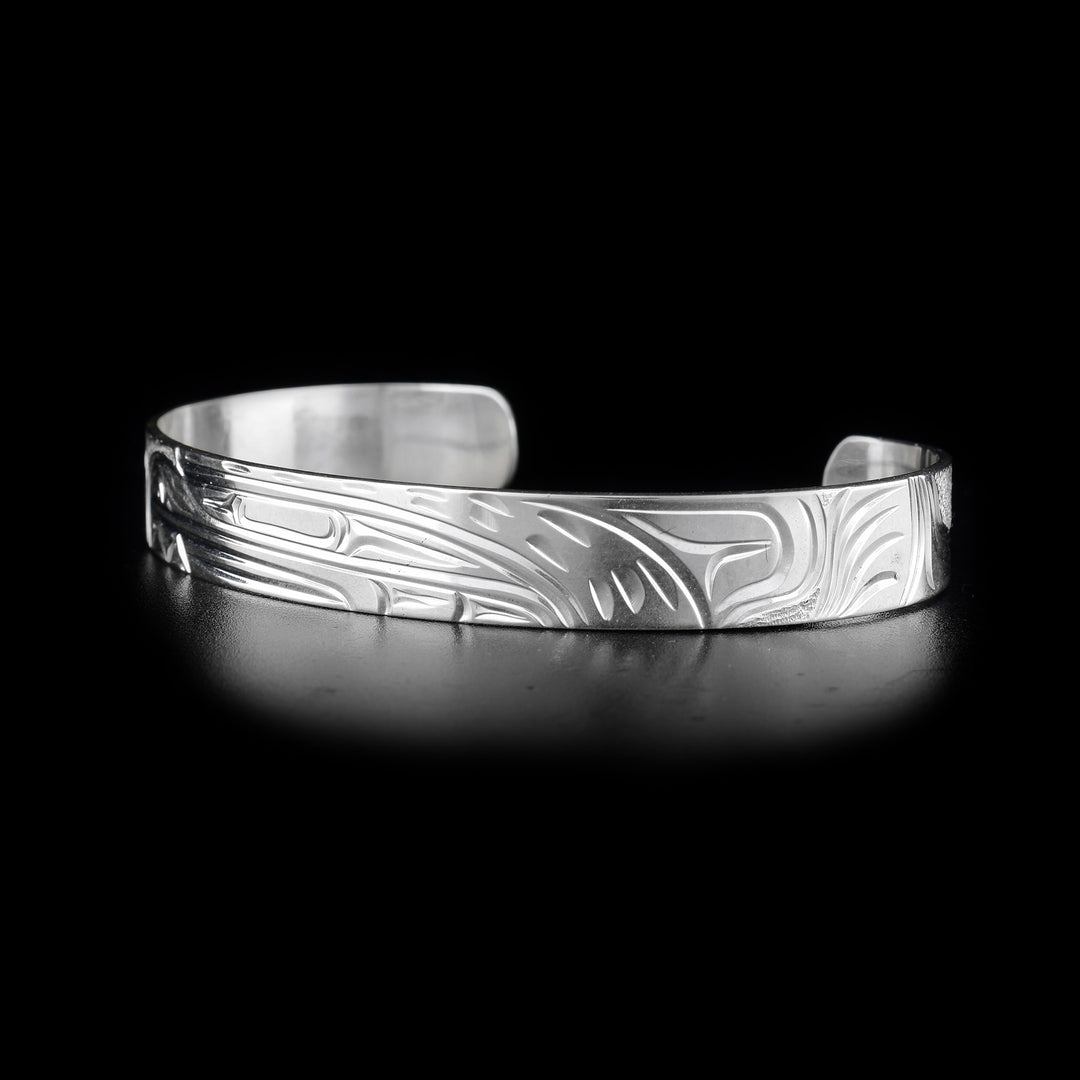 Left side of bracelet.
