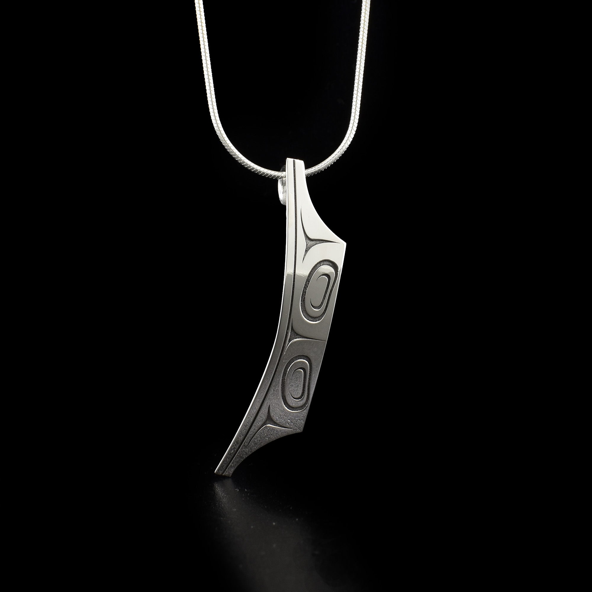 Sterling Silver Canoe Pendant | Artina's Jewellery