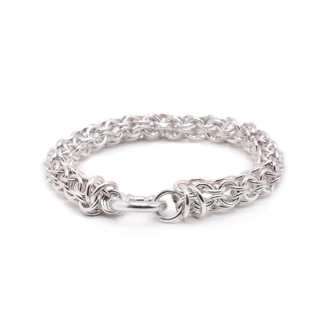 Sterling Silver Diamond Back Bracelet