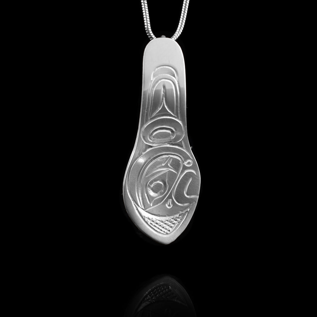 Sterling Silver Eagle Spoon Pendant