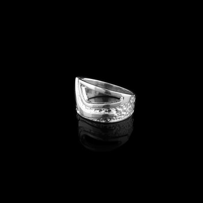Sterling Silver Lava Ring