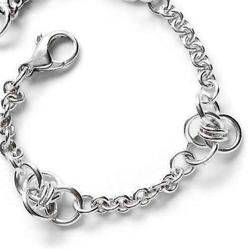 Sterling Silver Queen Bee Bracelet