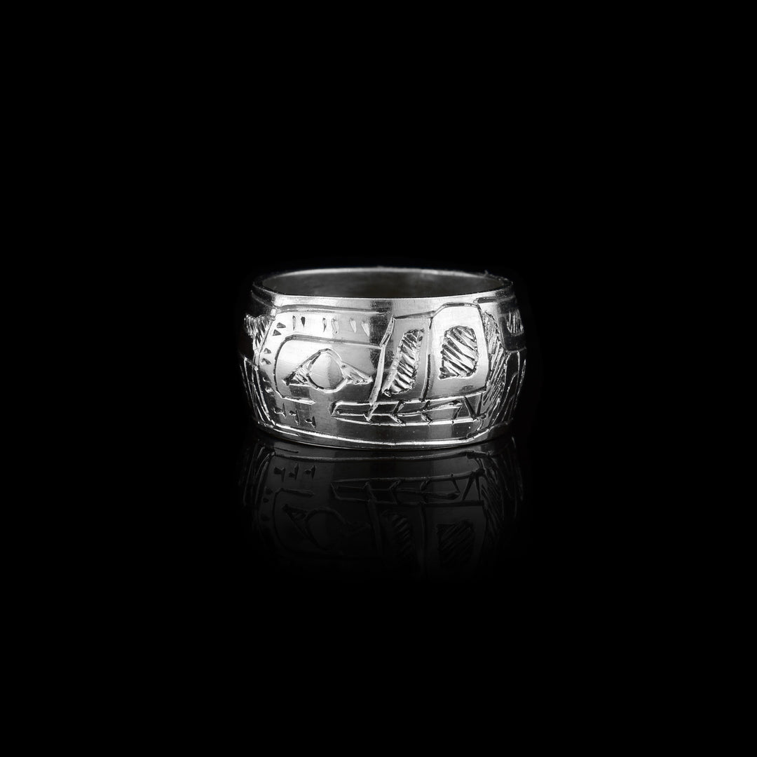 Sterling Silver Wolf Spirit Bead