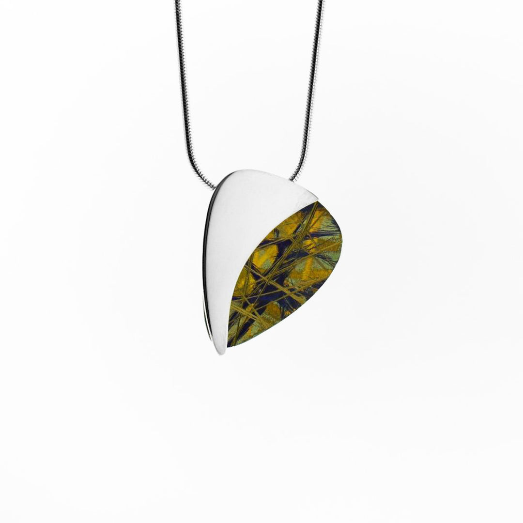 Titanium Plum Pendant
