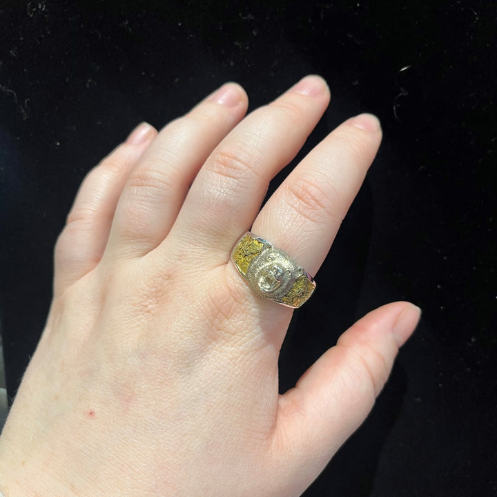 22K Nugget Bear Ring - Artina's Jewellery