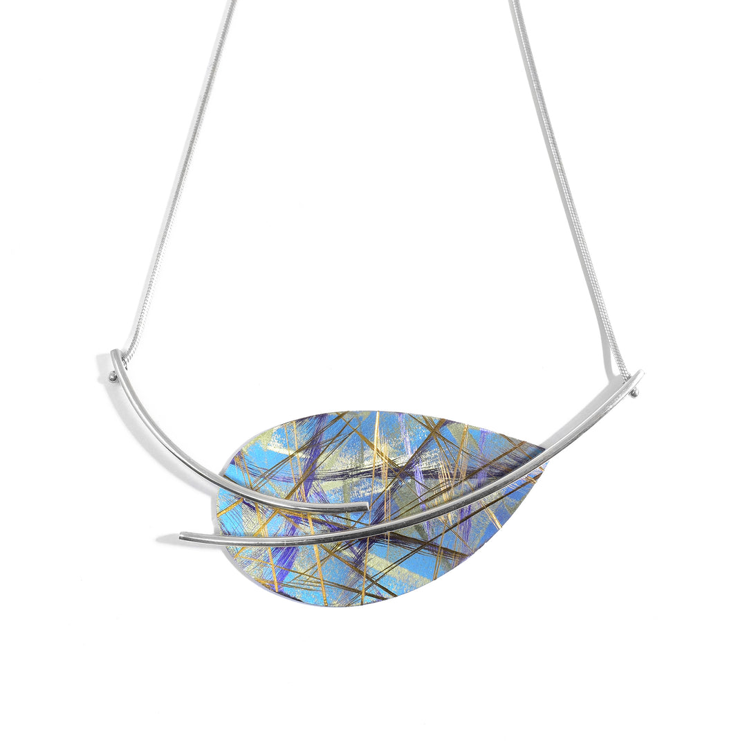 Turquoise Titanium Serenity Necklace