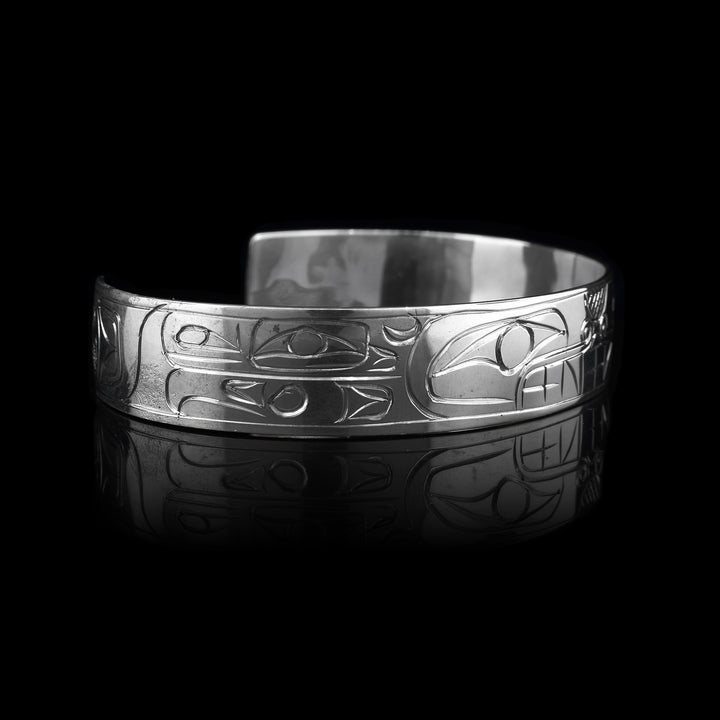 Wolf Silver Bracelet