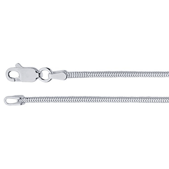 Silver snake chain 20"