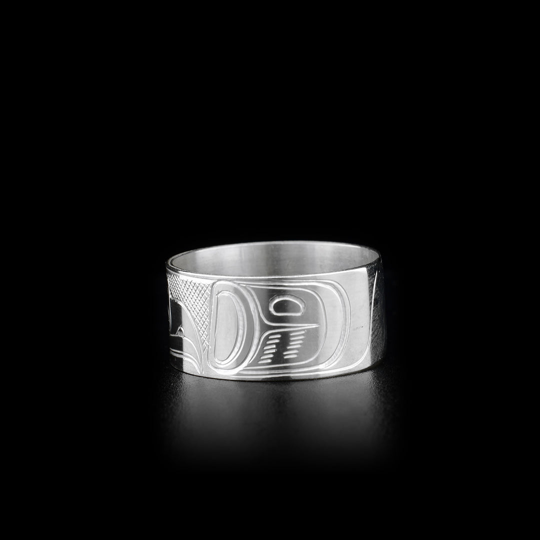 Sterling Silver 3/8" Eagle Ring - Artina's Jewellery