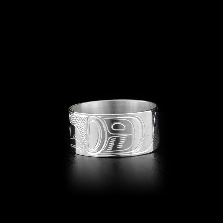Sterling Silver 3/8" Eagle Ring - Artina's Jewellery