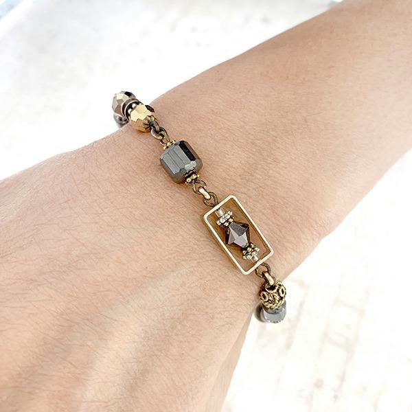 Silver Mist Delica Bracelet
