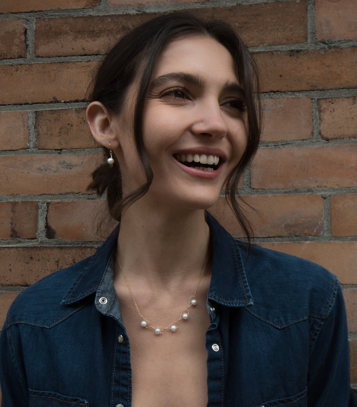 Pearl Drop Earrings - Artina's Jewellery