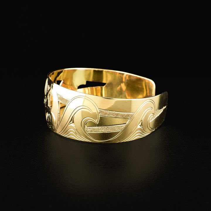 Left side of bracelet.