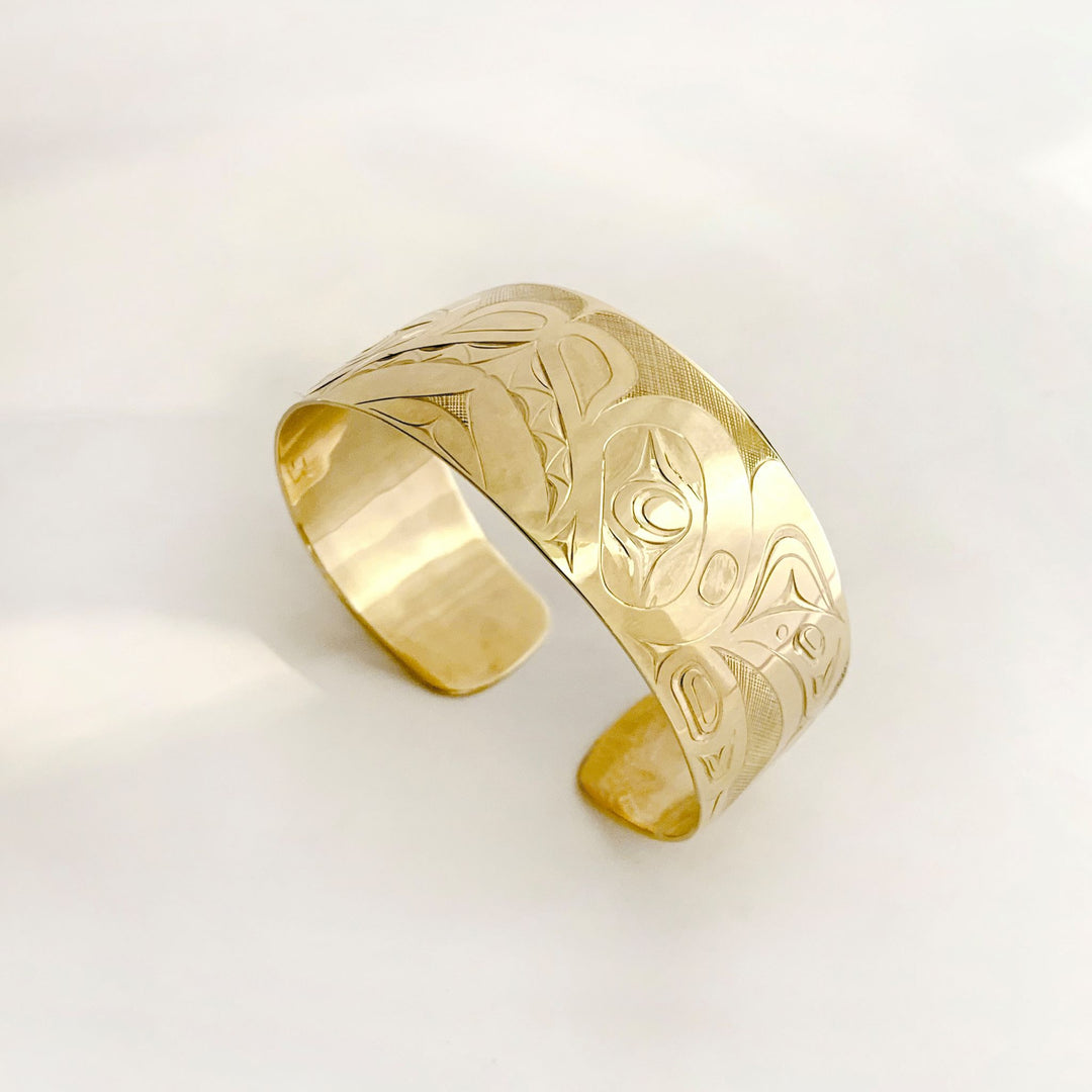 Orca Cuff 14K Gold - James Sawyer