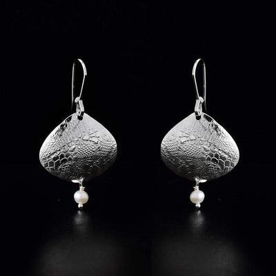 Sterling Silver Small Shoreline Earrings