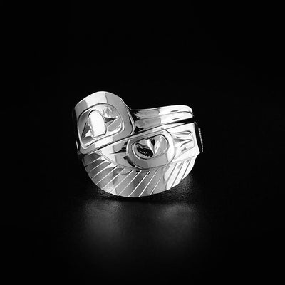 Sterling Silver Hummingbird Wrap Ring
