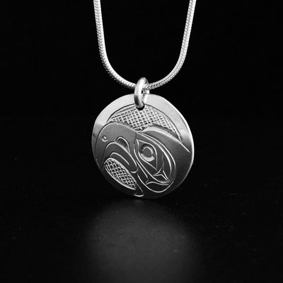 Small Sterling Silver Eagle Pendant in Various Shapes