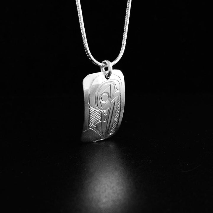 Small Sterling Silver Hummingbird Pendant in Various Shapes