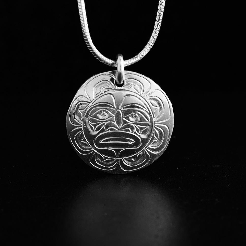 Sterling Silver Sun Charm