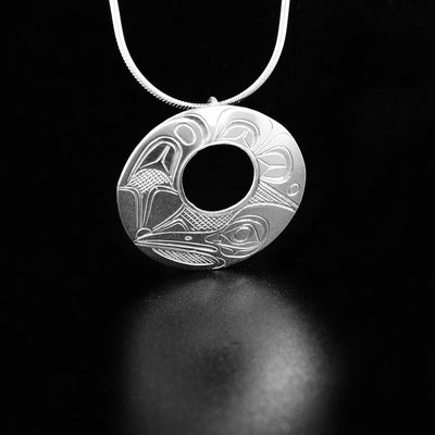 Sterling Silver Hummingbird Pendant in Various Shapes