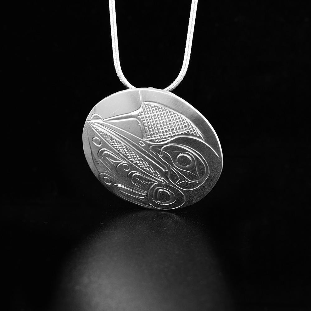 Sterling Silver Hummingbird Pendant in Various Shapes