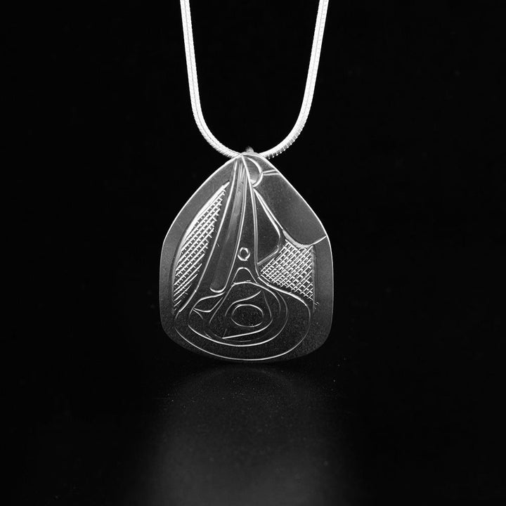 Sterling Silver Hummingbird Pendant in Various Shapes
