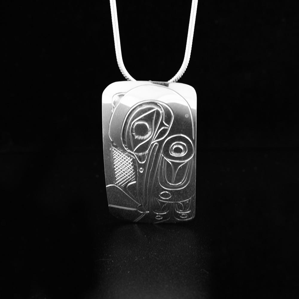 Sterling Silver Hummingbird Pendant in Various Shapes