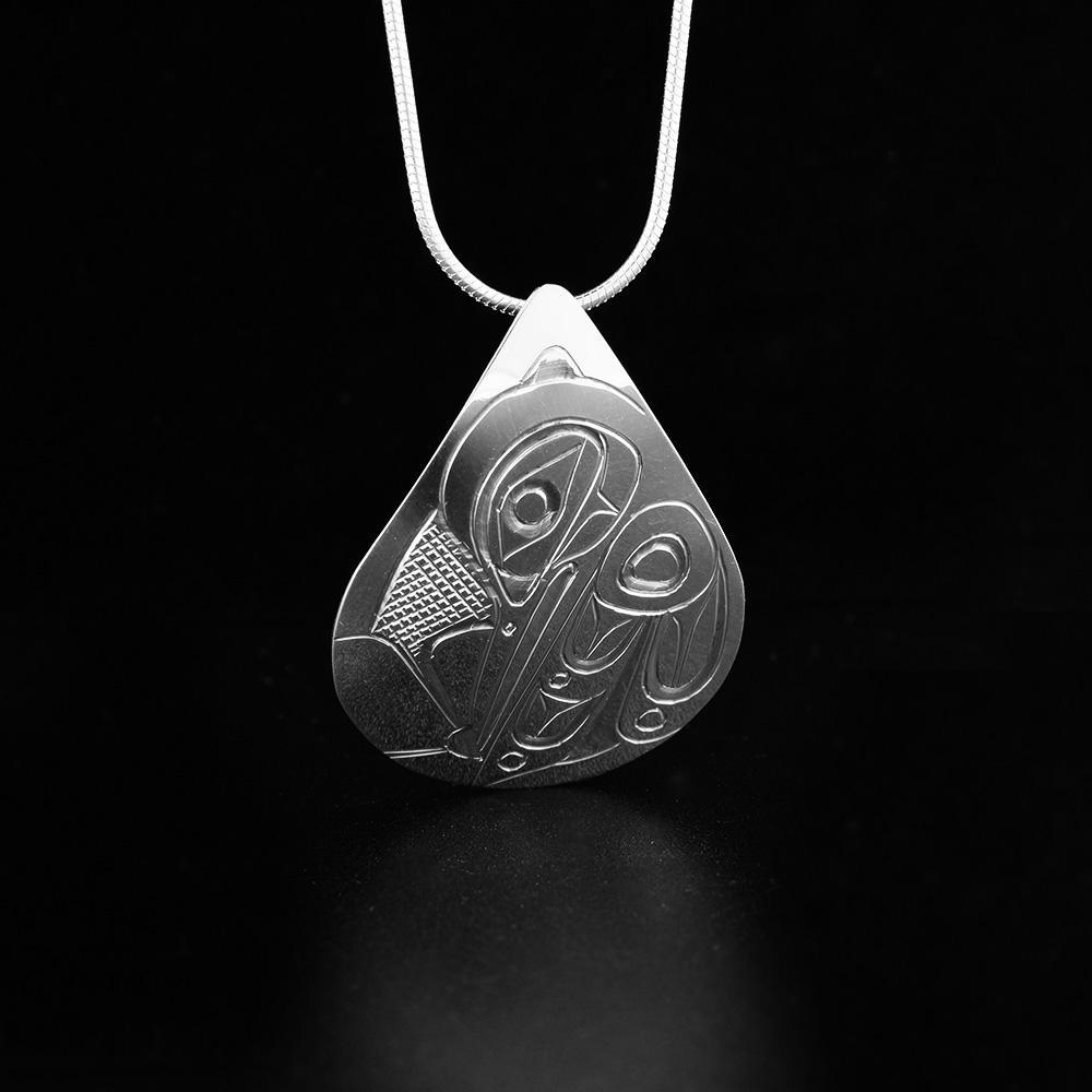 Sterling Silver Hummingbird Pendant in Various Shapes