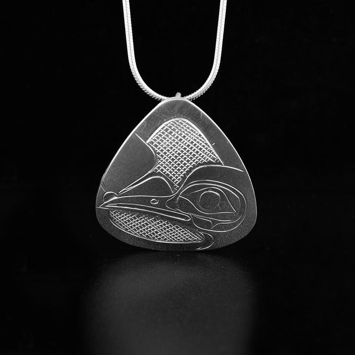 Sterling Silver Hummingbird Pendant in Various Shapes