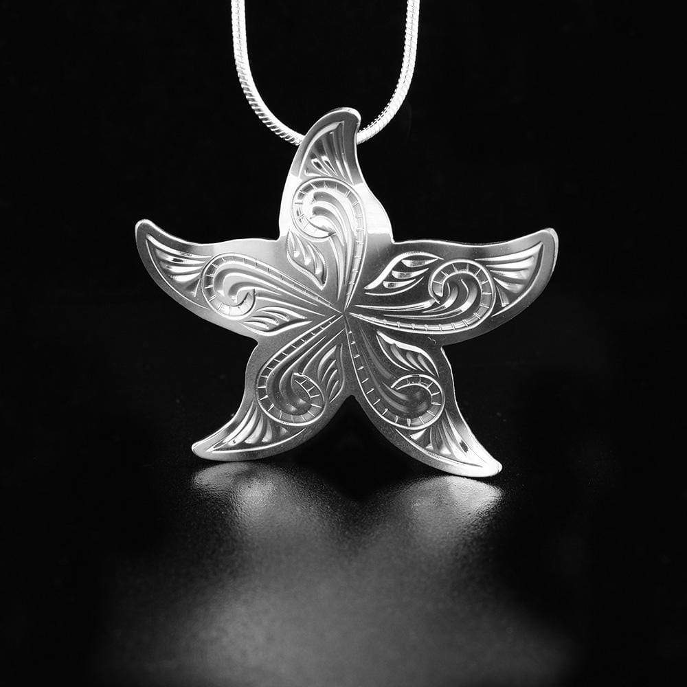 Sterling Silver Starfish Pendant