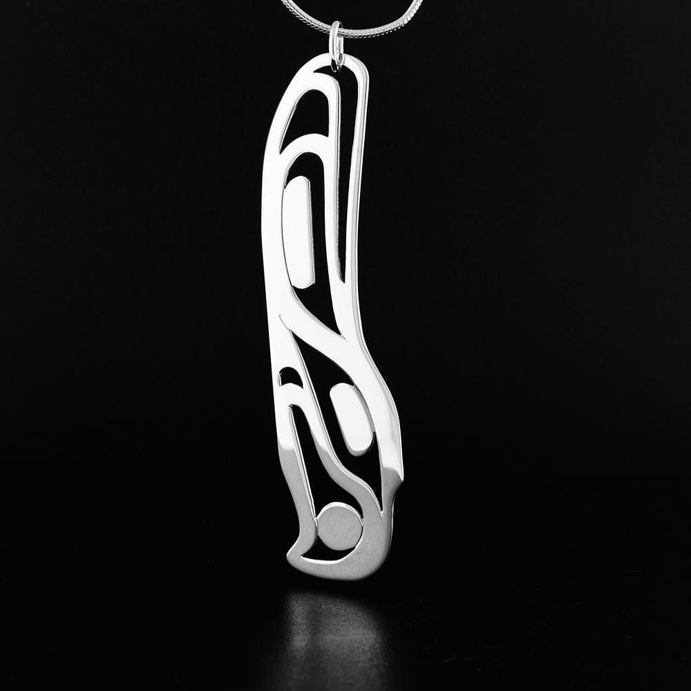 3" Eagle Salmon Pendant