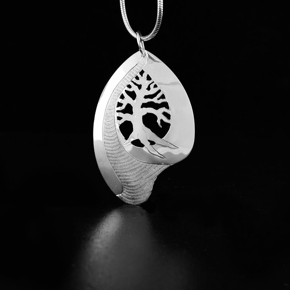 Sterling Silver Tree Pendant