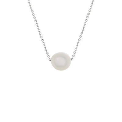 Element White Pearl Slide Necklace