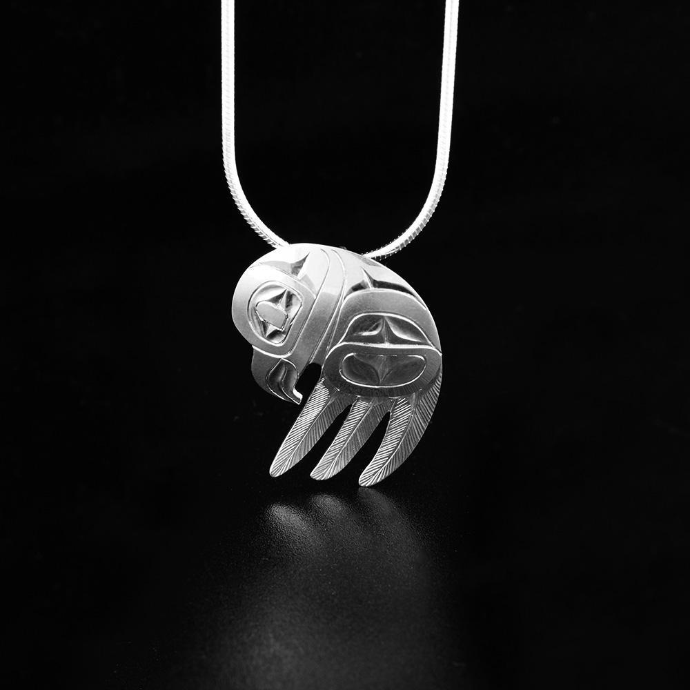 Small Sterling Silver Eagle Pendant